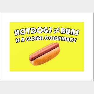 Hotdog Conspiracy Posters and Art